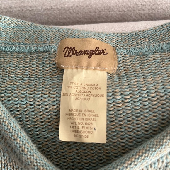 Vintage wrangler horse sweater - Picture 2 of 2